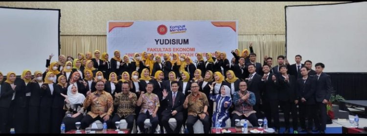 Pesan Dr. Asep Gunawan di Yudisium FE UMC Tahun Akademik 2021 - 2022